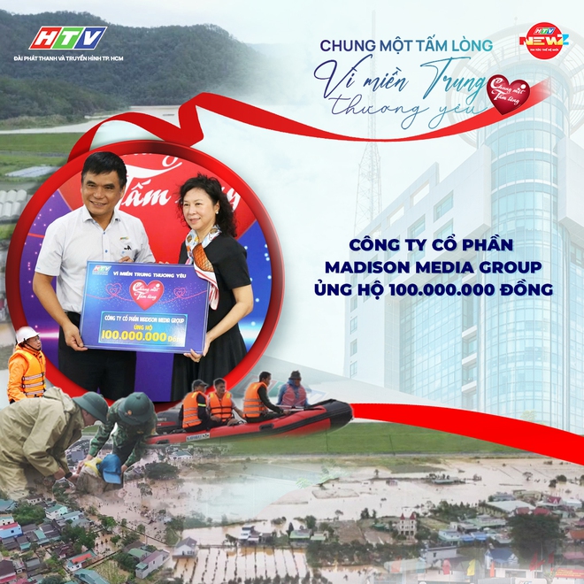 Nhiều tấm lòng chung sức hướng về miền Trung qua quỹ “Chung Một Tấm Lòng”- Ảnh 1.