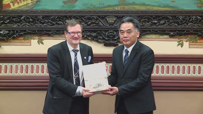 Tăng cường hợp tác chiến lược về chuyển đổi số và tăng trưởng xanh giữa TP. Hồ Chí Minh – Phần Lan - Ảnh 1.