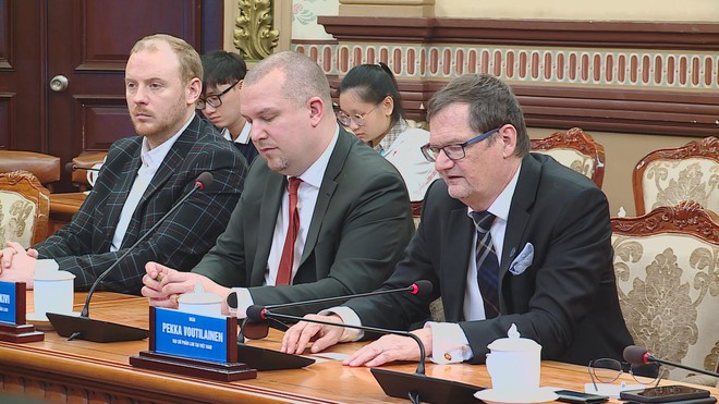 Tăng cường hợp tác chiến lược về chuyển đổi số và tăng trưởng xanh giữa TP. Hồ Chí Minh – Phần Lan - Ảnh 4.