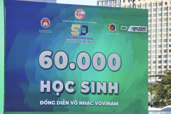NewZround: Hơn 60.000 học sinh đồng diễn võ nhạc Vovinam - Ảnh 5.