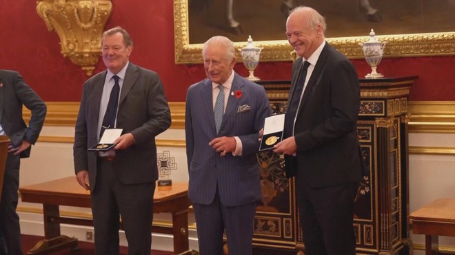 Vua Charles III trao giải thưởng Elizabeth về lĩnh vực kỹ thuật - Ảnh 1.