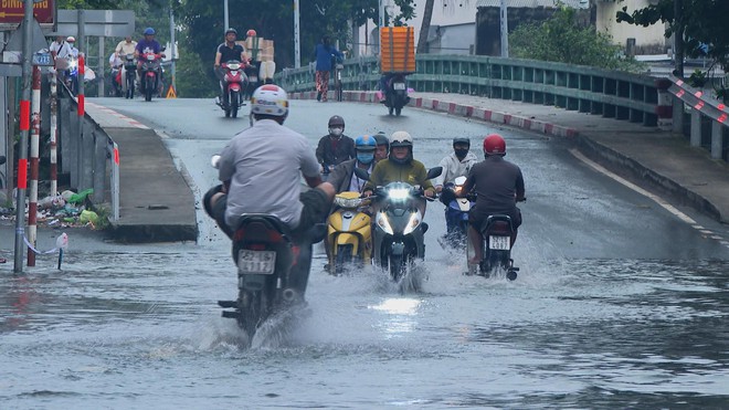 Các phường trên địa bàn TP. Hồ Chí Minh chủ động ứng phó với triều cường - Ảnh 2.