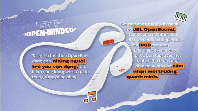 JBL ra mắt bộ ba tai nghe mở tại Việt Nam: Khi âm thanh hòa cùng phong cách sống hiện đại - Ảnh 6.