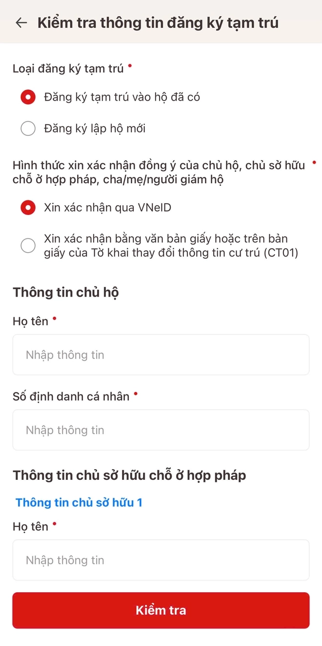 NewZgraphic: Cách đăng ký tạm trú trên ứng dụng VNeID giúp người dân tiết kiệm thời gian - Ảnh 5.