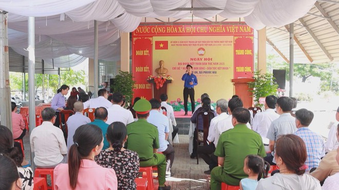 Ngày hội Đại đoàn kết toàn dân tộc tại Ấp Mỹ An, Xã Phước Hải- Ảnh 1. Ngày hội Đại đoàn kết toàn dân tộc tại Ấp Mỹ An, Xã Phước Hải- Ảnh 1.