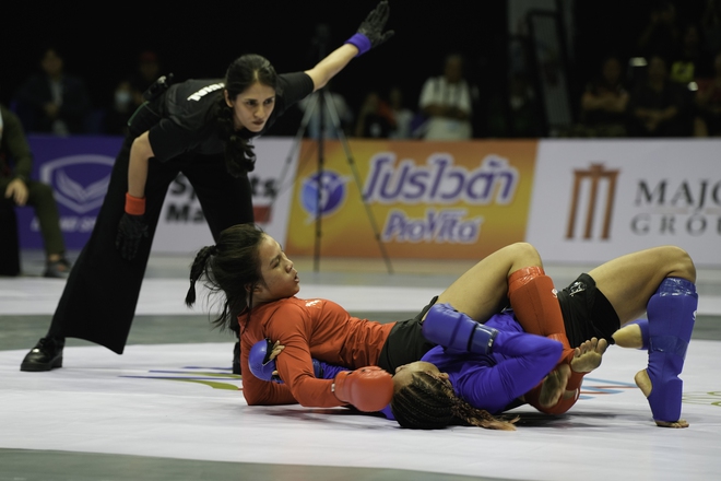 SEA Games 33: MMA Việt Nam - 3/6 võ sĩ giành quyền vào Chung kết - Ảnh 11.