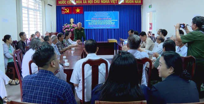 Hỗ trợ 22 thương, bệnh binh tại TP. Hồ Chí Minh: Nghĩa tình “Uống nước nhớ nguồn” được lan tỏa - Ảnh 1.