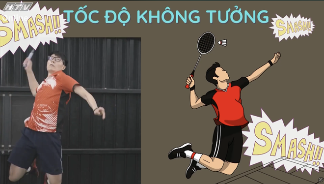 Góc nhỏ kỳ diệu: Học vẽ môn cầu lông - Ảnh 8.