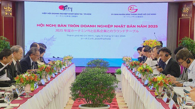 Hội nghị bàn tròn thúc đẩy hợp tác giữa TP. Hồ Chí Minh và doanh nghiệp Nhật Bản 2025- Ảnh 1. Hội nghị bàn tròn thúc đẩy hợp tác giữa TP. Hồ Chí Minh và doanh nghiệp Nhật Bản 2025- Ảnh 1.