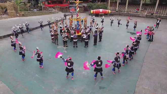 Rộn ràng Tết Nulun của người Miêu ở Quảng Tây - Ảnh 2.