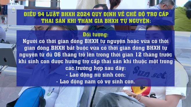 Lao động tự do được hưởng trợ cấp thai sản khi tham gia BHXH tự nguyện - Ảnh 4.