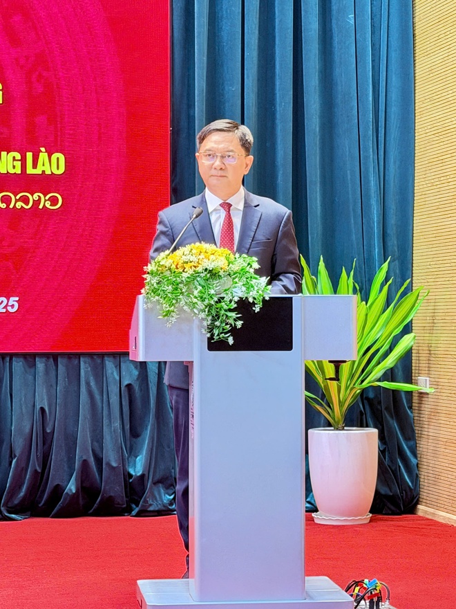 Khai giảng lớp cao cấp lý luận chính trị cho cán bộ Tỉnh ủy Champasak, Lào - Ảnh 4.