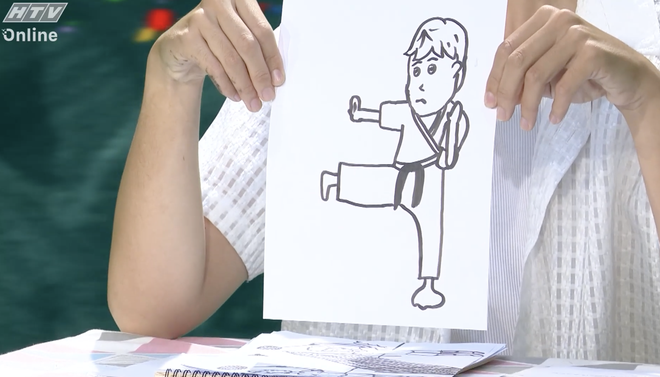 Vẽ vận động viên Vovinam - Ảnh 3.