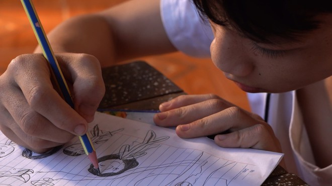 Em Quang Hiệp mồ côi cha mẹ, cùng chị gái nương tựa ngoại già yếu - Ảnh 8.