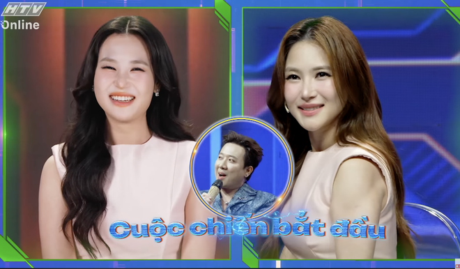 A.I Là Ai? - Tập 9: Võ Hạ Trâm "bóc phốt" Hương Tràm ngay trên sân khấu- Ảnh 1.