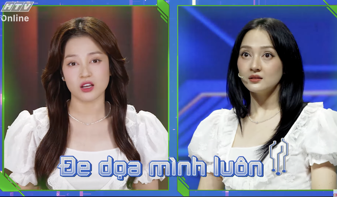 A.I Là Ai? - Tập 9: Võ Hạ Trâm "bóc phốt" Hương Tràm ngay trên sân khấu- Ảnh 5.
