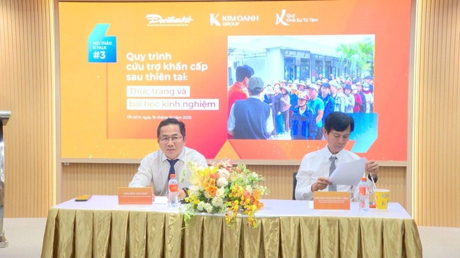 Cứu trợ khẩn cấp sau thiên tai: Từ tấm lòng thiện nguyện đến quy trình chuyên nghiệp, hiệu quả  - Ảnh 3.