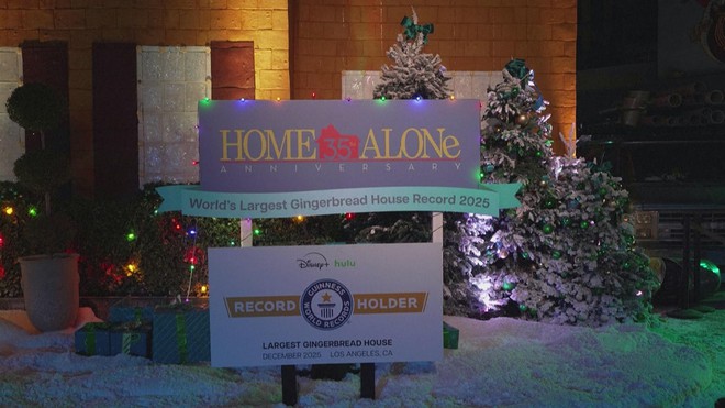 Nhà bánh gừng to kỉ lục giữa thành phố Los Angeles- Ảnh 4.