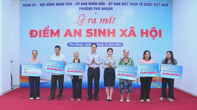 Phường Phú Nhuận ra mắt điểm an sinh xã hội: Lan tỏa tinh thần "Đoàn kết - Nghĩa tình"- Ảnh 5.