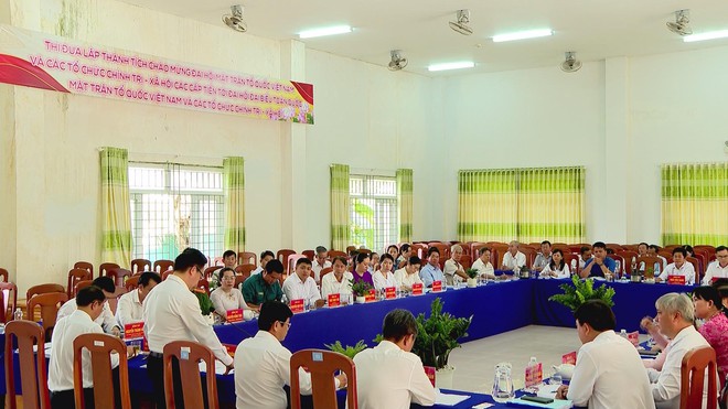 Xã Bình Khánh (TP.HCM) giải ngân 100% vốn đầu tư công, tốc độ tăng tổng giá trị sản xuất đạt 15,2% - Ảnh 2.