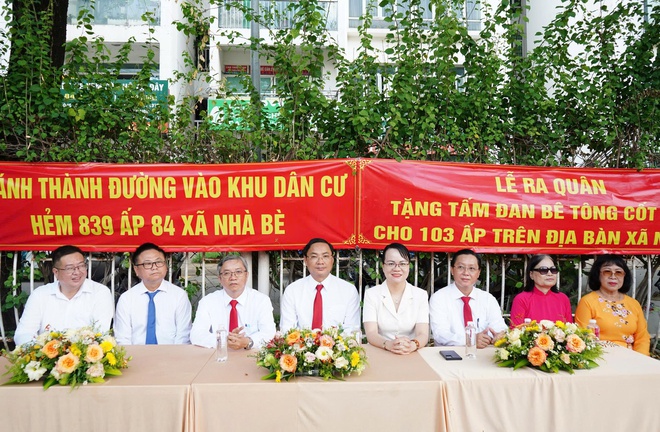 Khánh thành công trình “Cổng chào xã Nhà Bè” – Dấu ấn kiến trúc nơi cửa ngõ phát triển - Ảnh 10.