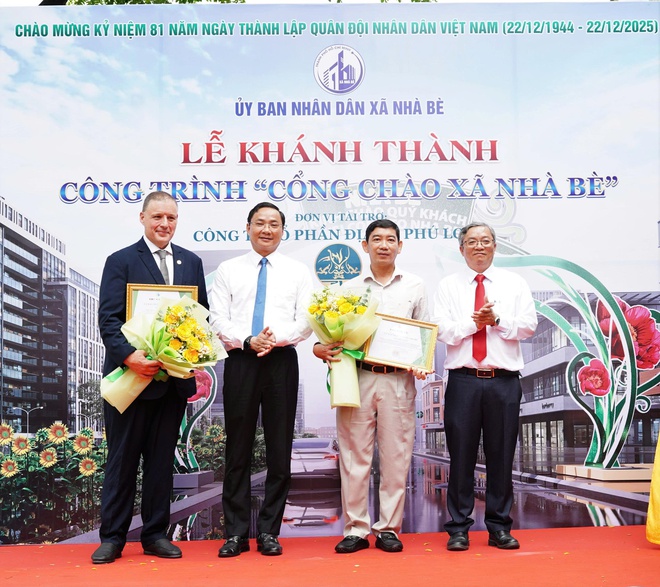 Khánh thành công trình “Cổng chào xã Nhà Bè” – Dấu ấn kiến trúc nơi cửa ngõ phát triển - Ảnh 9.