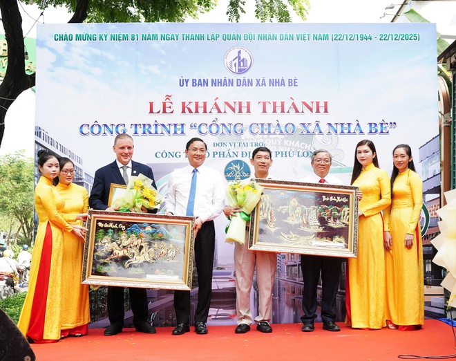 Khánh thành công trình “Cổng chào xã Nhà Bè” – Dấu ấn kiến trúc nơi cửa ngõ phát triển - Ảnh 11.