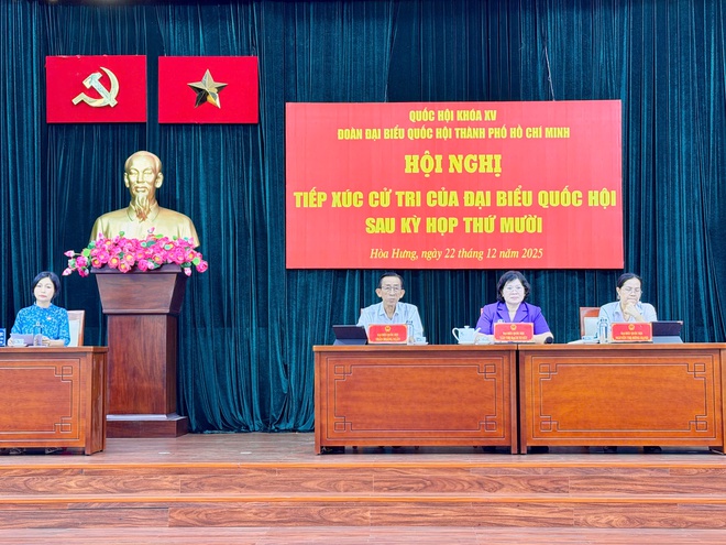 Đại biểu Quốc hội TP. Hồ Chí Minh lắng nghe kiến nghị cử tri 3 phường về chợ truyền thống và giao thông đô thị - Ảnh 2.