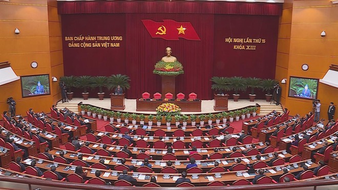 Bế mạc Hội nghị Trung ương lần thứ 15- Ảnh 1.