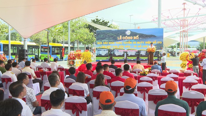 Chính thức đưa vào vận hành tuyến xe buýt điện đầu tiên tại đặc khu Côn Đảo - Ảnh 9.