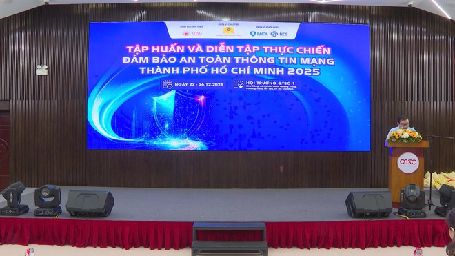 Hoàn thành diễn tập thực chiến bảo vệ hệ thống thông tin TP. Hồ Chí Minh- Ảnh 1. Hoàn thành diễn tập thực chiến bảo vệ hệ thống thông tin TP. Hồ Chí Minh- Ảnh 1.