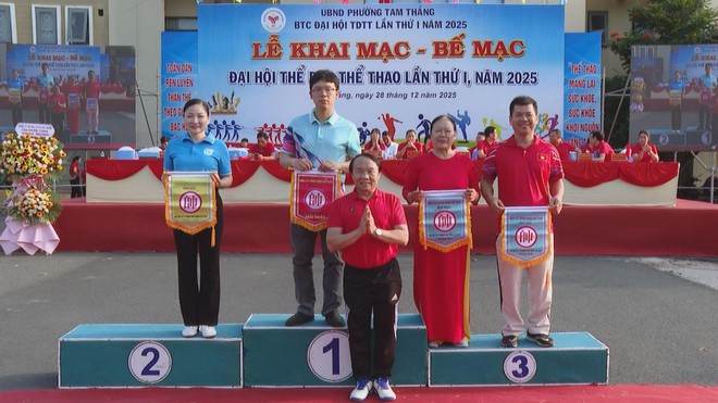 Hơn 1.700 vận động viên tham gia Đại hội Thể dục Thể thao phường Tam Thắng - Ảnh 7.