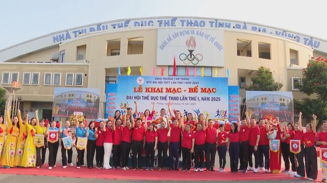 Hơn 1.700 vận động viên tham gia Đại hội Thể dục Thể thao phường Tam Thắng - Ảnh 4.