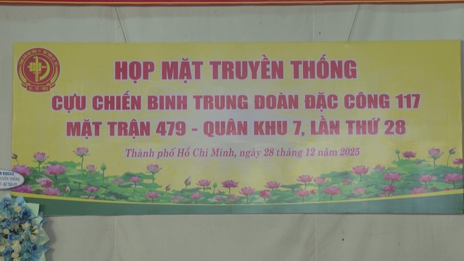 Cựu chiến binh Trung đoàn 117 đặc công họp mặt truyền thống lần thứ 28- Ảnh 1.