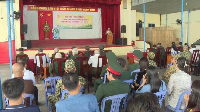 Cựu chiến binh Trung đoàn 117 đặc công họp mặt truyền thống lần thứ 28- Ảnh 2.