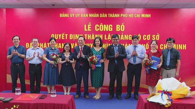 Lễ công bố quyết định thành Đảng bộ Đài Phát thanh và Truyền hình TP.HCM - Ảnh 3.