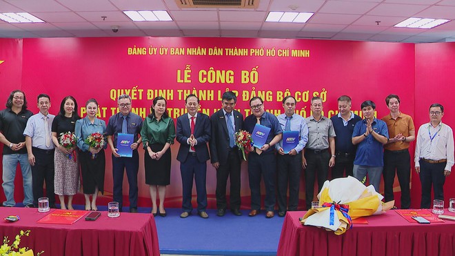 Lễ công bố quyết định thành Đảng bộ Đài Phát thanh và Truyền hình TP.HCM - Ảnh 2.