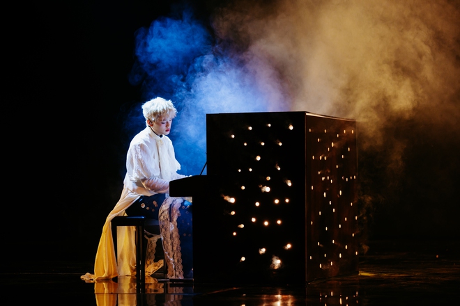 Anh trai buitruonglinh "chạm" khán giả với màn solo piano đầy cảm xúc - Ảnh 4.