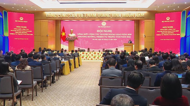 Hội nghị tổng kết công tác ngành ngoại giao năm 2025 - Ảnh 1.