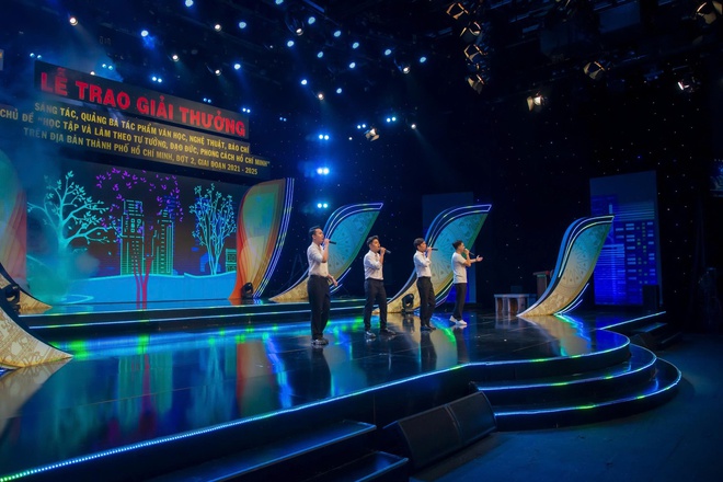 Tổng duyệt Lễ trao giải về học tập và làm theo tư tưởng, đạo đức, phong cách Hồ Chí Minh- Ảnh 7.