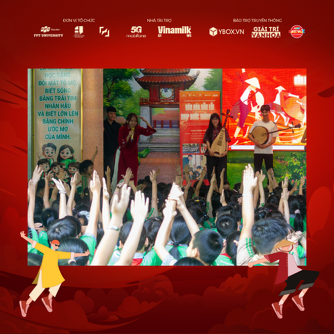 Hành trình đưa nghệ thuật đến gần trẻ em vùng xa qua “Hồn Việt Vang Xa” - Ảnh 12.