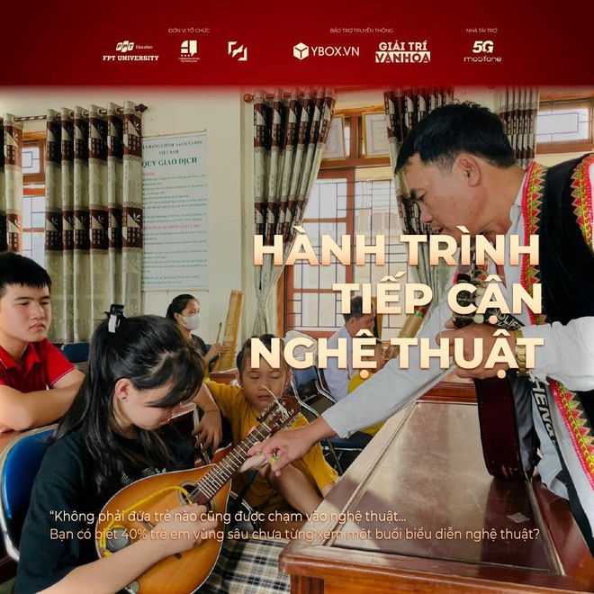 Hành trình đưa nghệ thuật đến gần trẻ em vùng xa qua “Hồn Việt Vang Xa” - Ảnh 1.