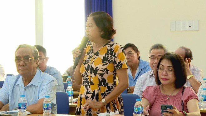 Lãnh đạo phường Bình Trưng đối thoại với cán bộ Mặt trận, đoàn viên, hội viên và Nhân dân - Ảnh 4.