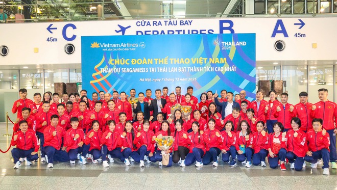 Đoàn Thể thao Việt Nam lên đường dự SEA Games 33 - Ảnh 3.
