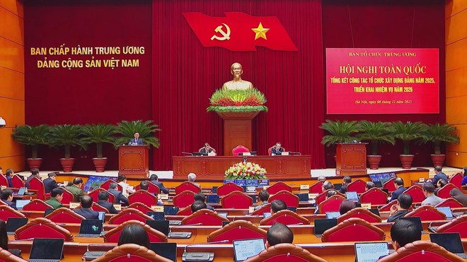 Hội nghị tổng kết về công tác tổ chức xây dựng Đảng: Định hướng nhiệm vụ năm 2026 - Ảnh 5.