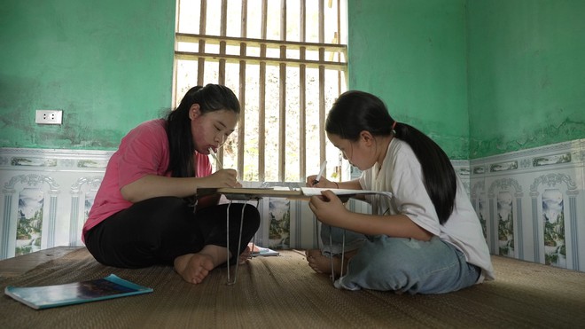 Cô bé mồ côi bị u máu, kiên cường vì muốn là chỗ dựa của em - Ảnh 3.