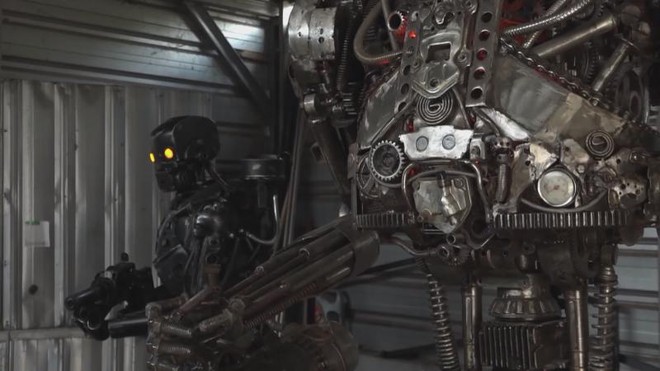 Indonesia: Robot Transformer từ... phế liệu thu hút sự chú ý- Ảnh 3.