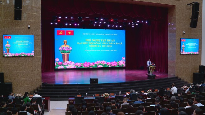 Tập huấn cho đại biểu HĐND cấp xã nhiệm ký 2021 - 2026 - Ảnh 1.