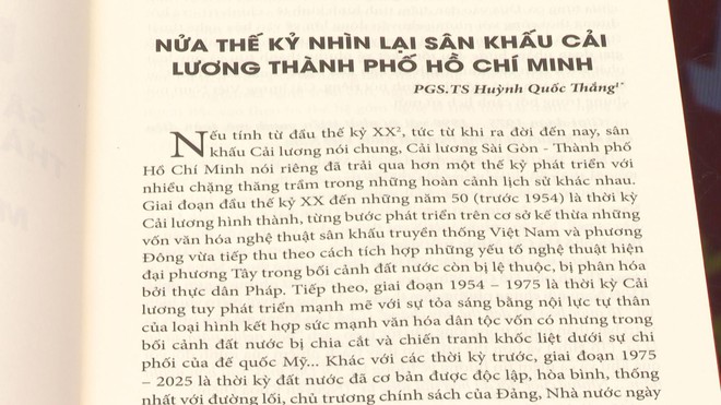 Sân Khấu Cải Lương TP.HCM 1975 - 2025: Đúc kết 50 năm đổi mới, thăng trầm của cải lương - Ảnh 2.