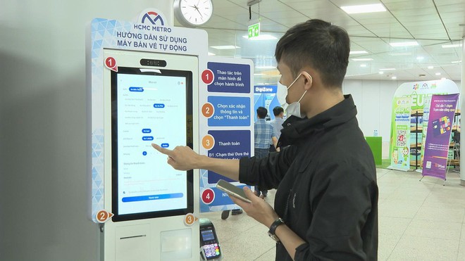 Metro số 1: Đưa vào vận hành kiot thanh toán tự động qua thẻ không chạm - Ảnh 4.
